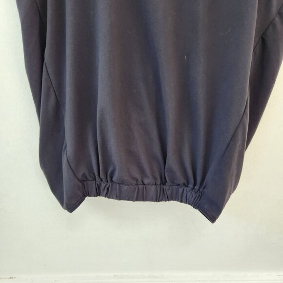 Fabletics Black Open Back Criss-Cross Sleeveless Tank Top Shirt Women's L - Picture 3 of 5